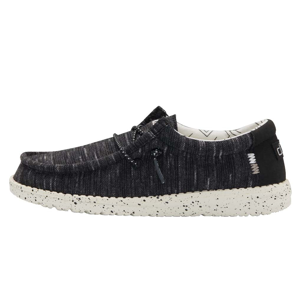 Hey Dude Boy's Wally Youth Stretch Black