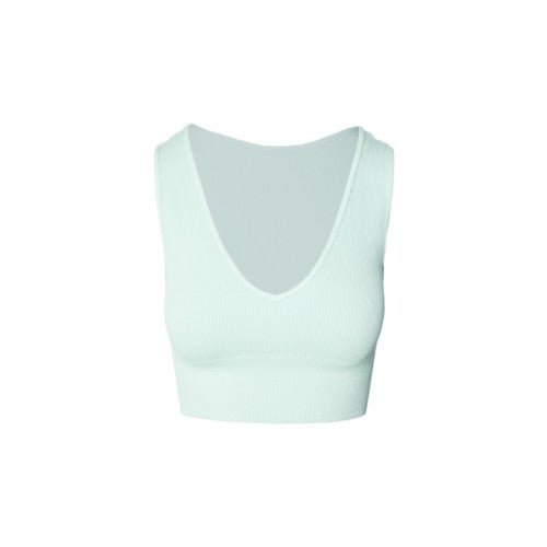Nikibiki Women's Plunge V - Neck Crop Top NS7829 - Brekken's