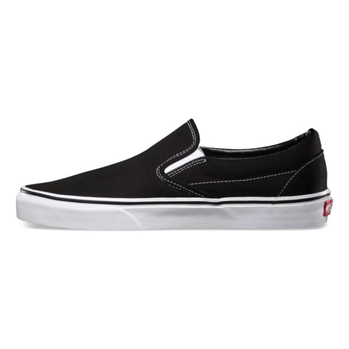 Vans Classic Slip-On Shoes, Men's, M8.5/W10, White/White