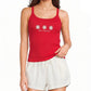 Billabong Women's Day Trip Forever Tank Fiesta Red