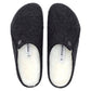 Birkenstock Men's Zermatt Shearling Wool Felt Anthracite