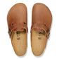 Birkenstock Women's Boston Cognac Oiled Leather