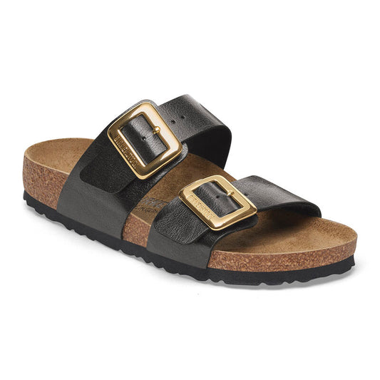 Birkenstock Women's Sydney Luxe Buckle Sandal Graceful Licorice