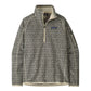 Patagonia Women's Better Sweater 1/4 Zip Scales: Natural