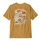 Patagonia Men's Take a Stand Responsibili-Tee Palm Island: Pufferfish Gold