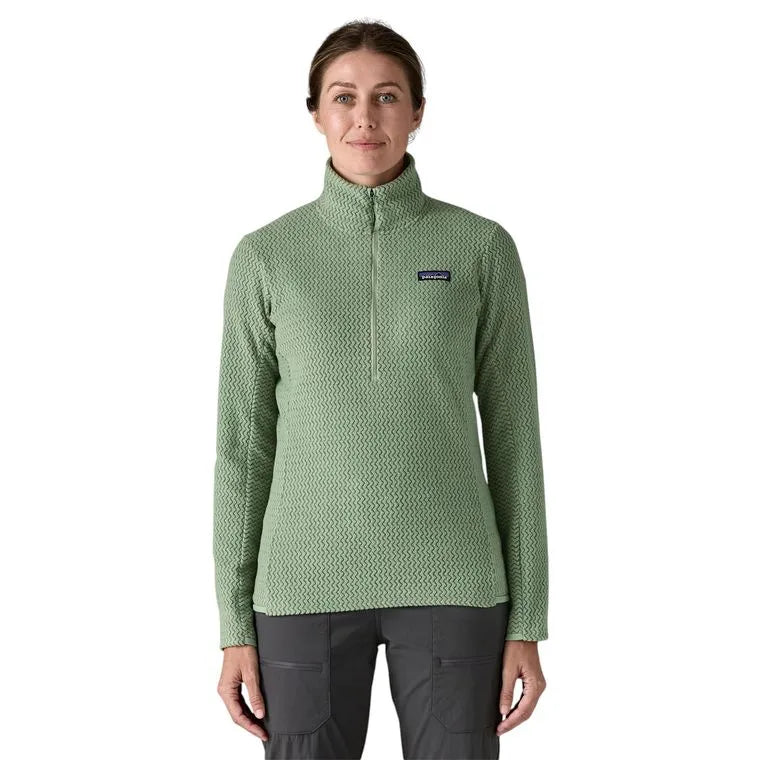 Patagonia Women's R1 Air Zip Neck Ellwood Green - Brekken's