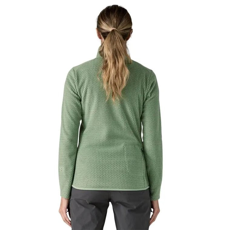 Patagonia Women's R1 Air Zip Neck Ellwood Green - Brekken's