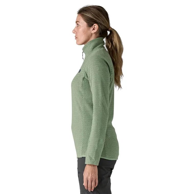 Patagonia Women's R1 Air Zip Neck Ellwood Green - Brekken's