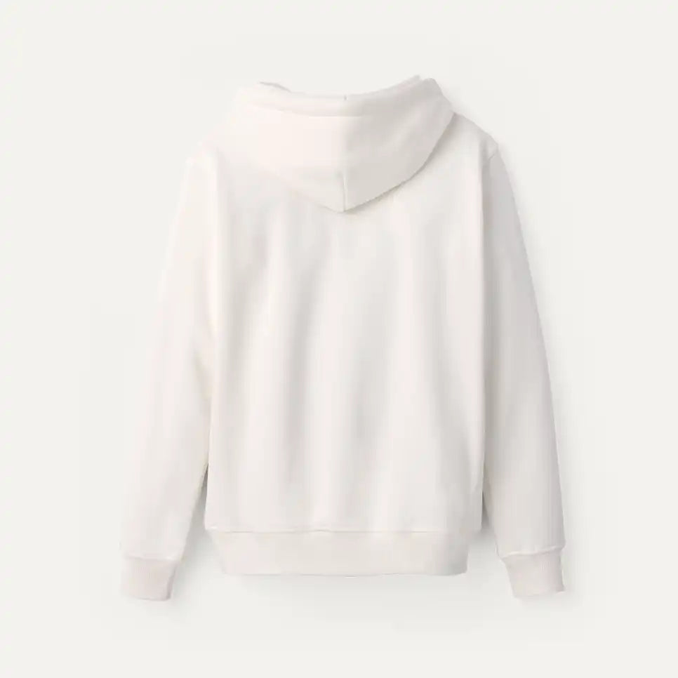 UGG® Women's Rey UGGfluff Logo Hoodie Nimbus / Sand