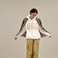 UGG® Women's Rey UGGfluff Logo Hoodie Nimbus / Sand