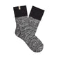 UGG® Women’s Rib Knit Slouchy Quarter Sock Black