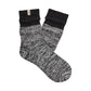 UGG® Women’s Rib Knit Slouchy Quarter Sock Black