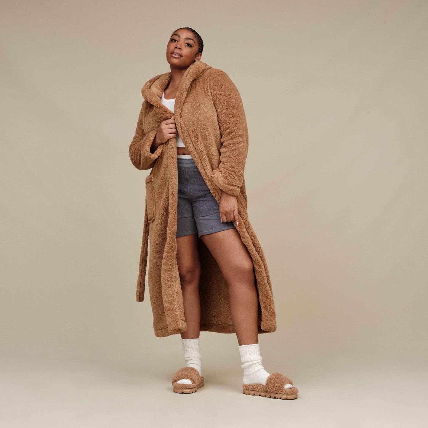 UGG® Women’s Aarti Long Robe Chestnut