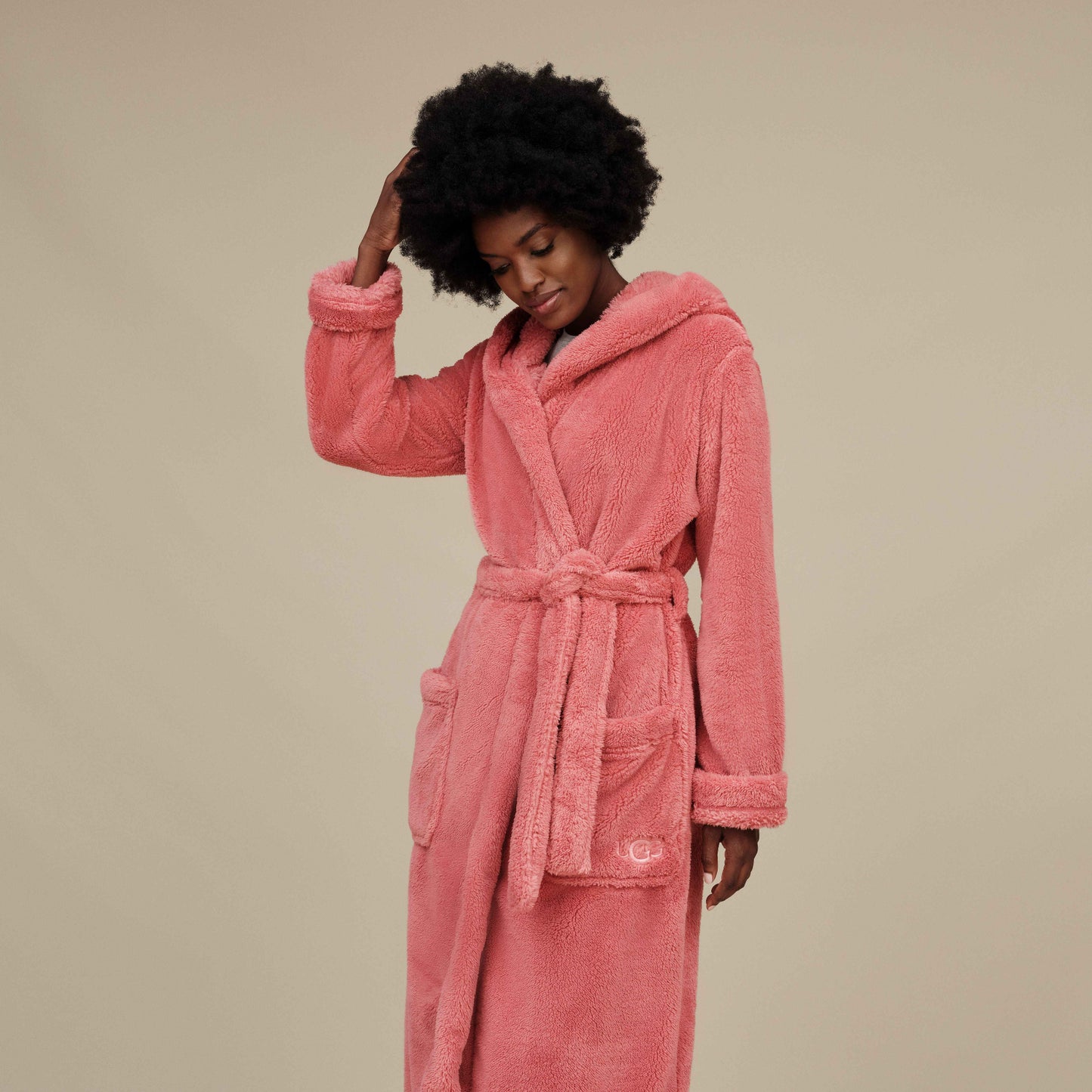 UGG® Women’s Aarti Long Robe Pink Cedar