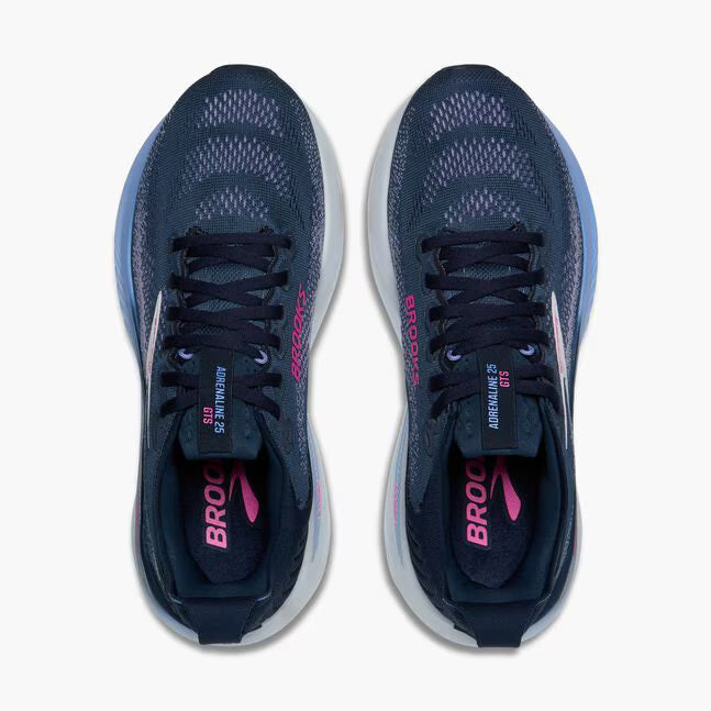Brooks Women's Adrenaline GTS 25 Spellbound/Blazing Bell/ Pink