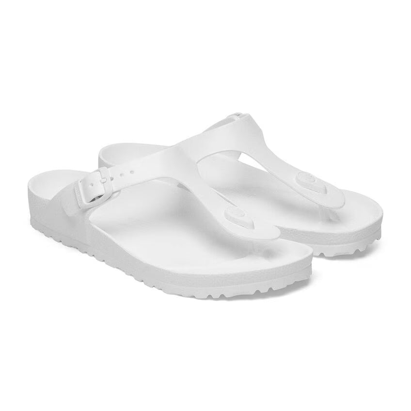 Birkenstock Women's Gizeh EVA  Sandal White