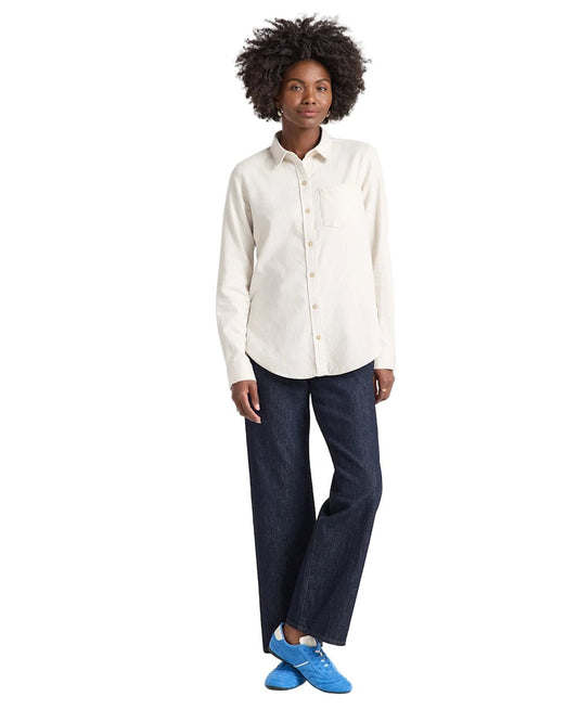 Pendleton Women’s Relaxed Flannel Shirt Natural - Brekken's