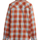 Pendleton Women’s Western Flannel Shirt Blue/Rust Plaid - Brekken's