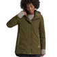 Pendleton Women’s Cedar Creek Canvas Cord Trim Parka Dark Olive - Brekken's