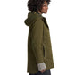 Pendleton Women’s Cedar Creek Canvas Cord Trim Parka Dark Olive - Brekken's