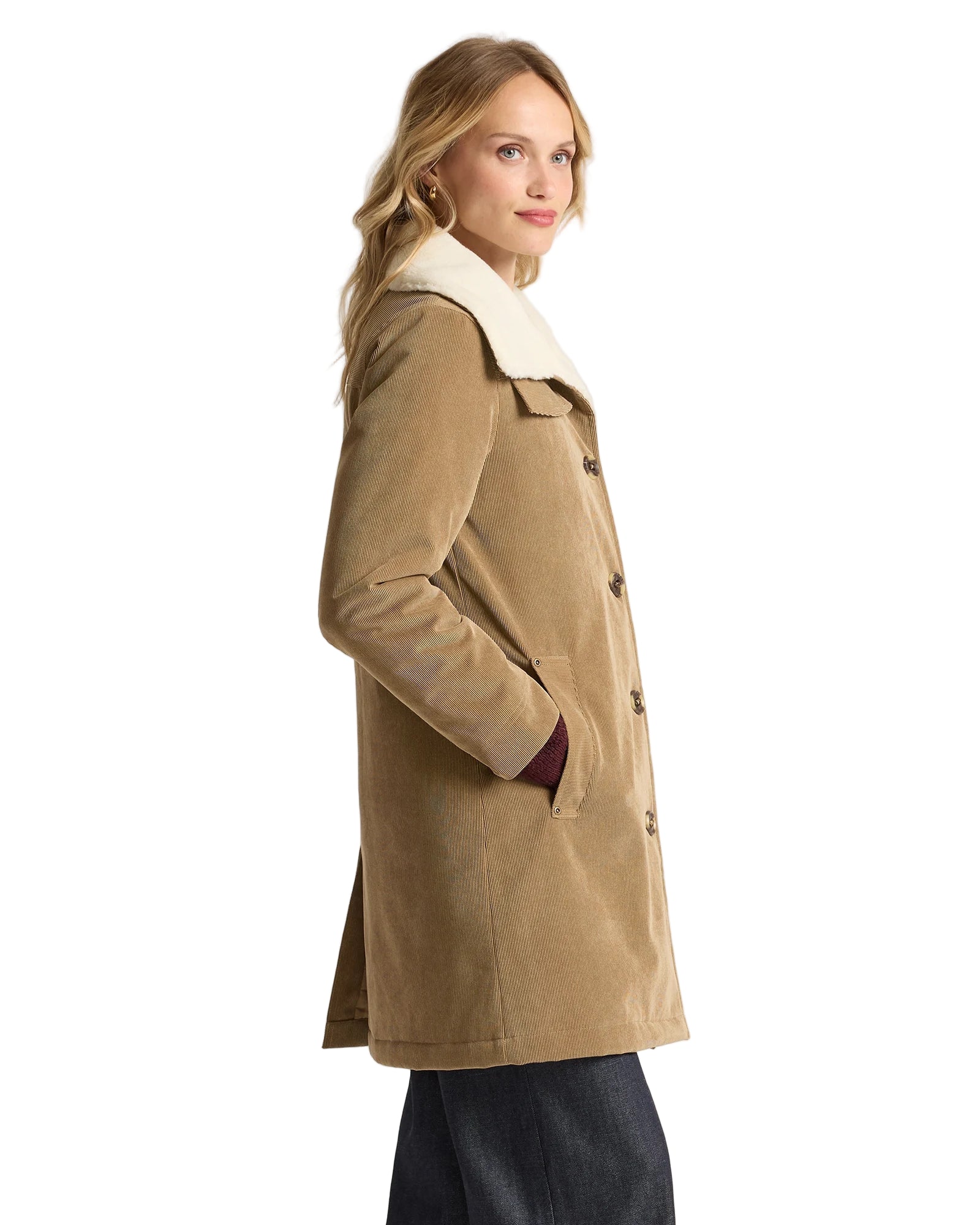 Pendleton Women’s Stillwater Wing Collar Duster Old Oak - Brekken's