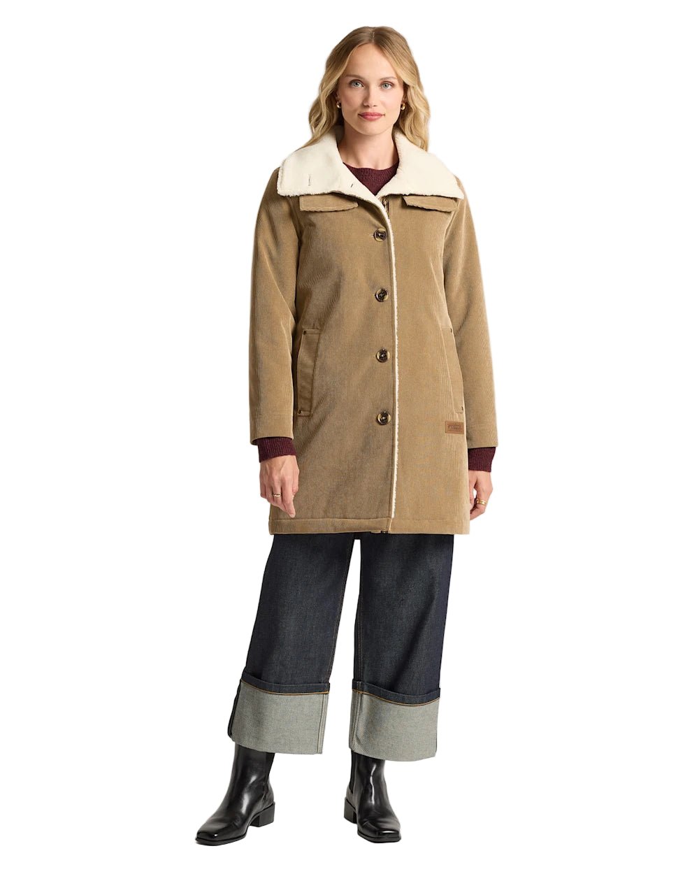 Pendleton Women’s Stillwater Wing Collar Duster Old Oak - Brekken's