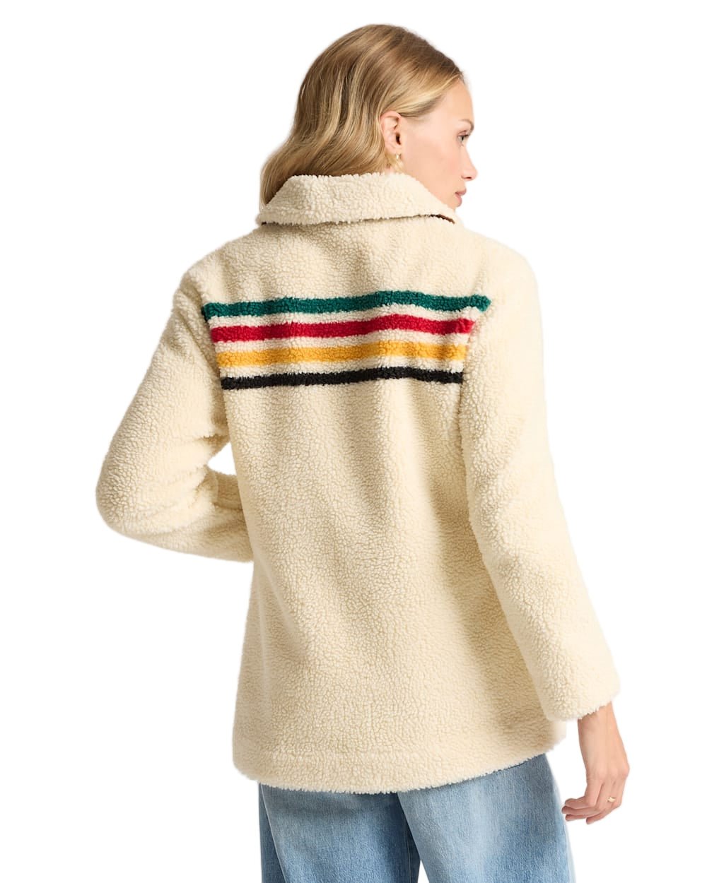 Pendleton Women’s Glacier Sunset Fleece Jacket Glacier Ivory - Brekken's