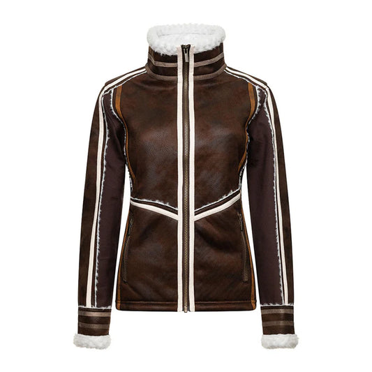 Wooly Bully Women's Sunrise Jacket Coffee and Cream