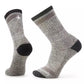 Smartwool Men's Everyday Cozy Larimer Crew Socks Black-Taupe Heather