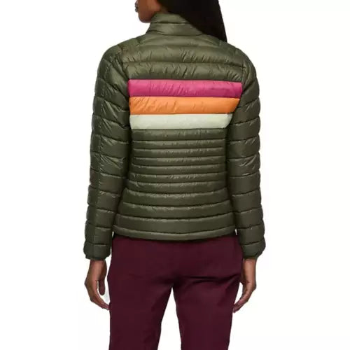 Cotopaxi Women's Fuego Down Jacket - Fatigue Stripes