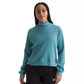 The North Face Women's L/S Mock Neck Chabot Algae Blue