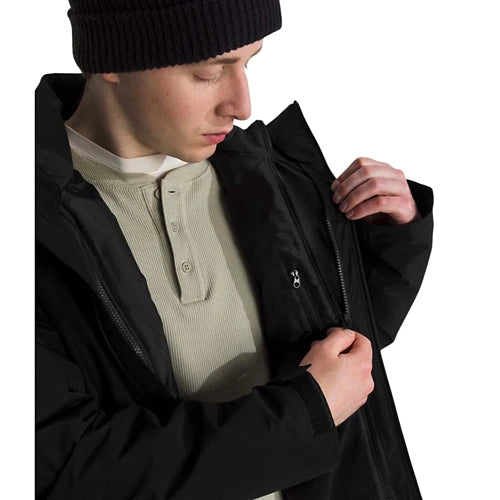 The North Face Men's Carto Mono Triclimate® Hooded Jacket TNF Black