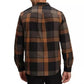 The North Face Men's Arroyo Flannel Shirt—Plaid Burnt Umber Macro Small Plaid