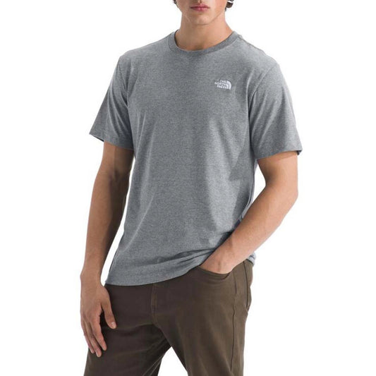 The North Face Men's Evolution Simple Dome Short Sleeve Tee TNF Mid Grey Heather