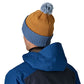 Patagonia Powder Town Beanie Snowsteps Patch: Talon Gold