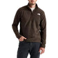 The North Face Men's Textured Cap Rock ¼ Zip Dark Chestnut Heather