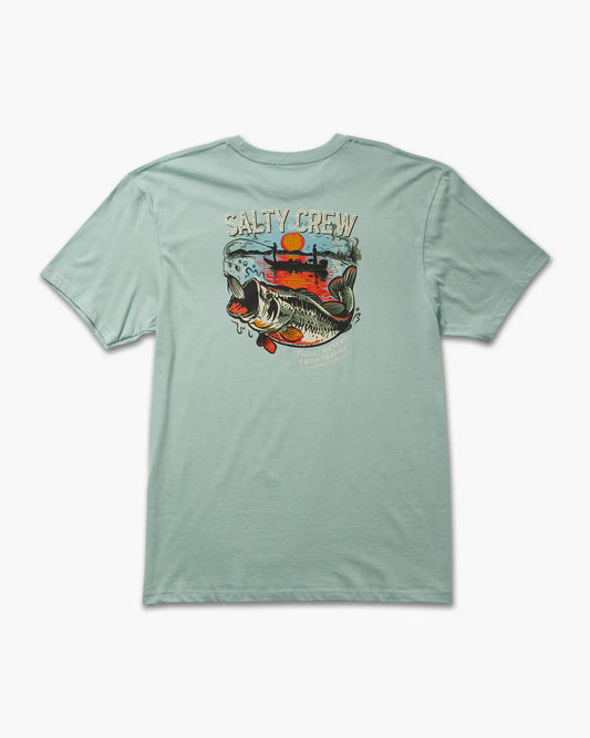 Salty Crew Men's Striker SS Tee Mackerel