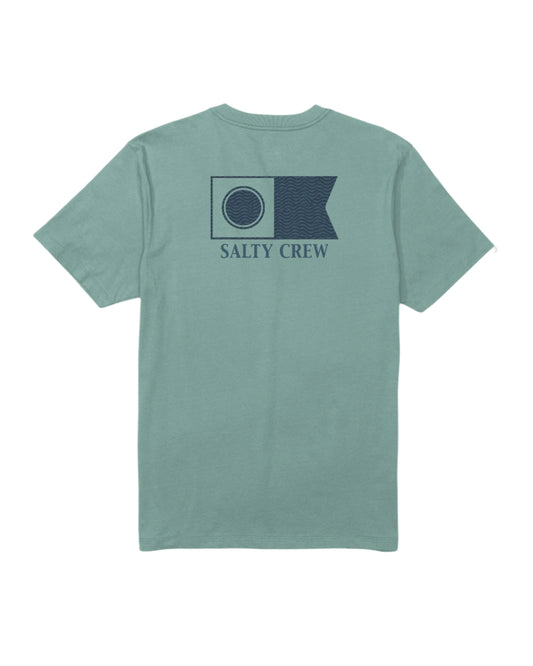 Salty Crew Men’s Flagship SS Tee Mackerel