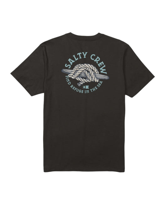 Salty Crew Men’s Cleat Knott SS Tee Black