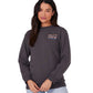 Salty Crew Women’s Summertime Premium Crew Faded Black