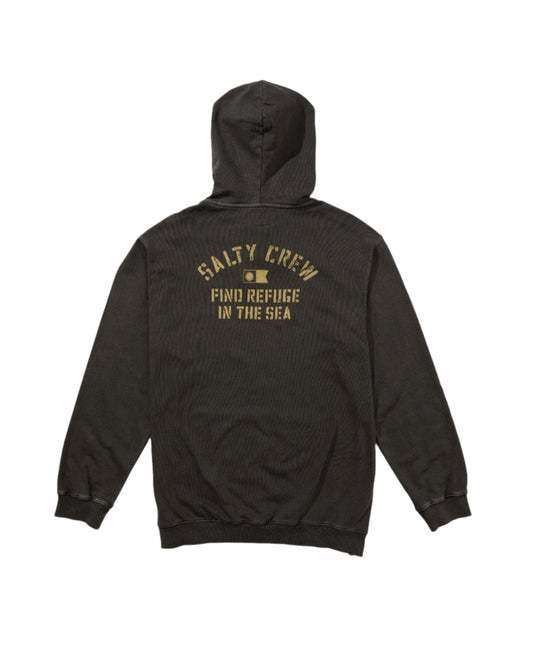 Salty Crew Men’s Even Keel Vintage Fleece Vintage Black