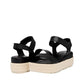 Sorel Cameron™ Flatform Sandal Black, Chalk
