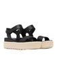 Sorel Cameron™ Flatform Sandal Black, Chalk