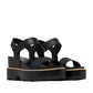 Sorel Women's Joanie™ IV Y Strap Wedge Sandal Black, Sea Salt