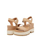 Sorel Women's Joanie™ IV Y Strap Wedge Sandal Honest Beige, Bleached Ceramic