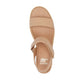 Sorel Women's Joanie™ IV Y Strap Wedge Sandal Honest Beige, Bleached Ceramic