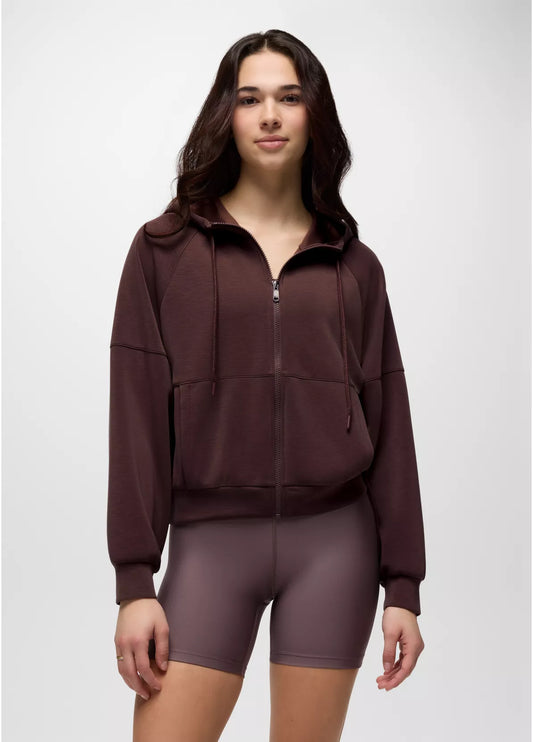 prAna Shea Full Zip Mocha