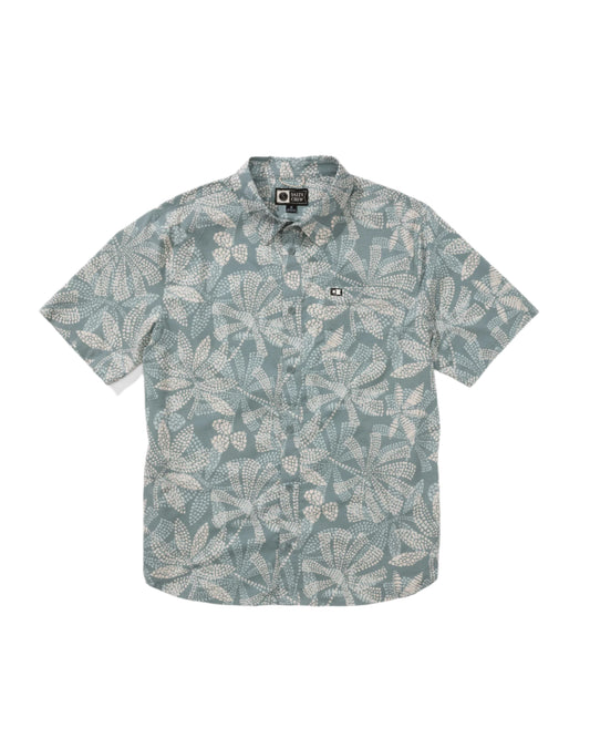 Salty Crew Men’s Drifter Uv Button Up Atlantic Green