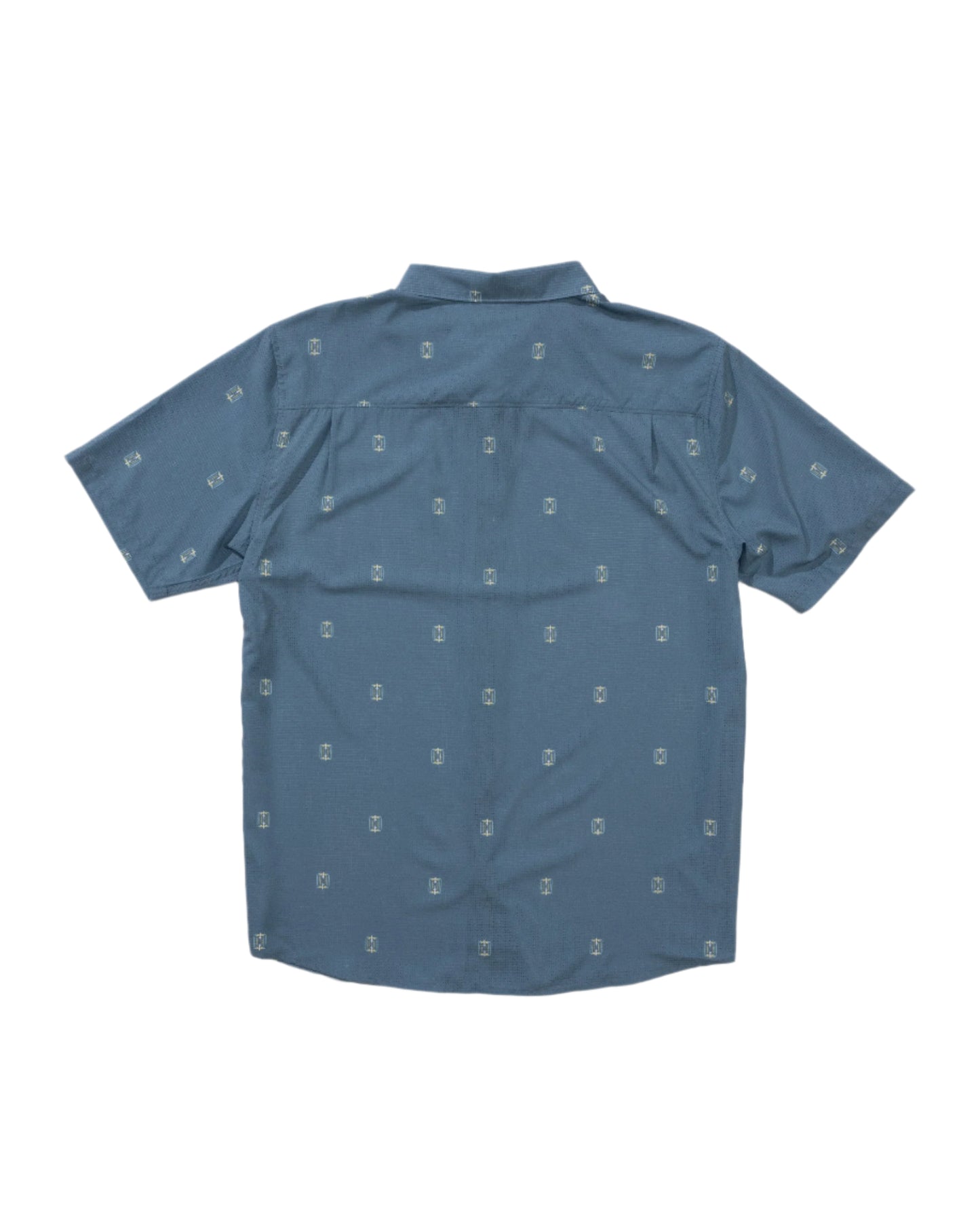 Salty Crew Men’s Breezer Perf Button Up Channel Blue