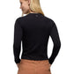 prAna Women’s Lotus Long Sleeve Tee Black